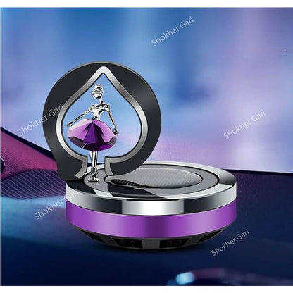 Dancing Girl Car Solar Perfume