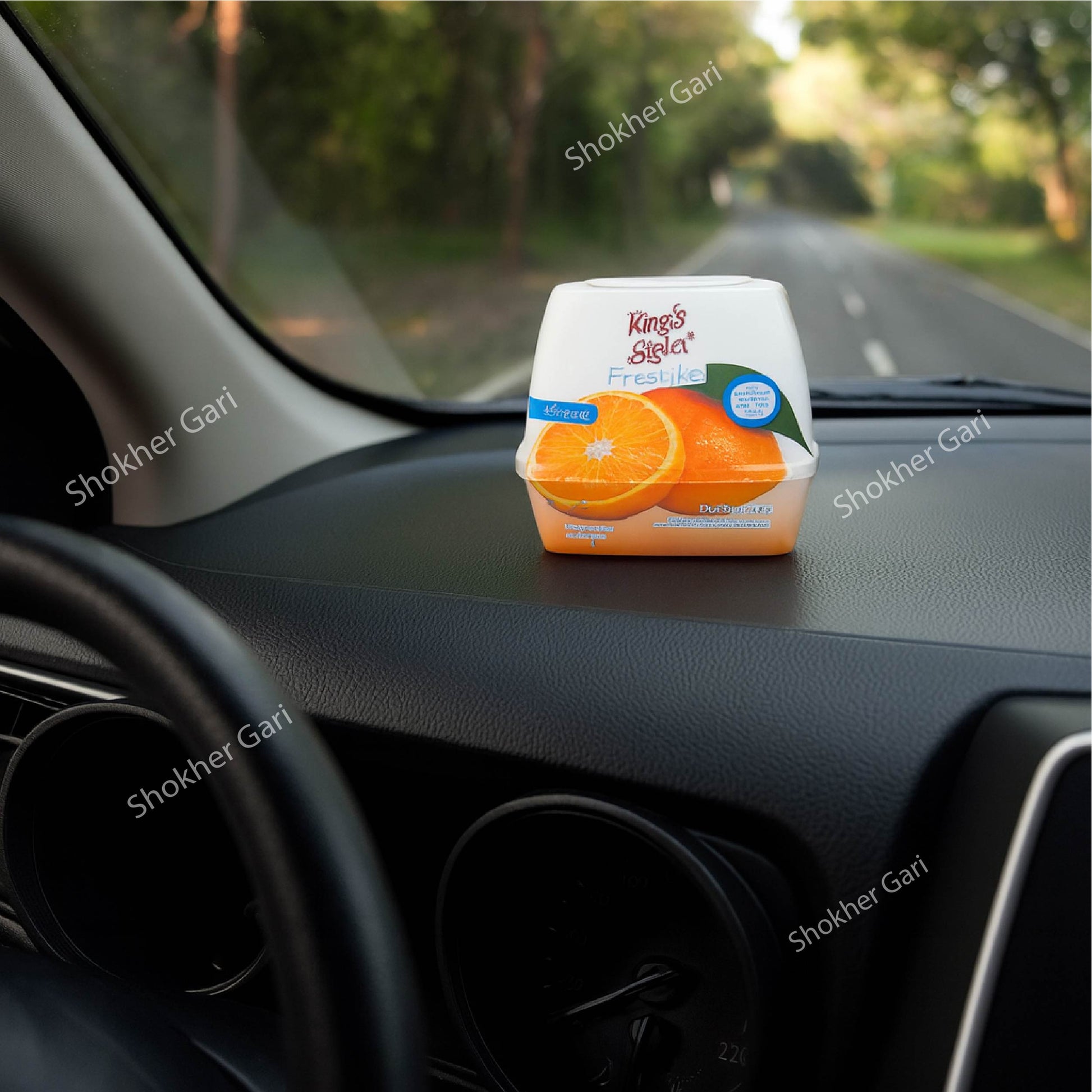 Car King’s Stella Fresh Gel 180g 4 Flover - Orange image