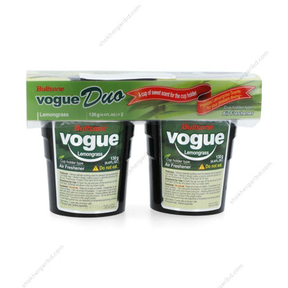 Bullsone Voge Gel Perfume Air Freshener 2pcs 130g - Lemongrass image