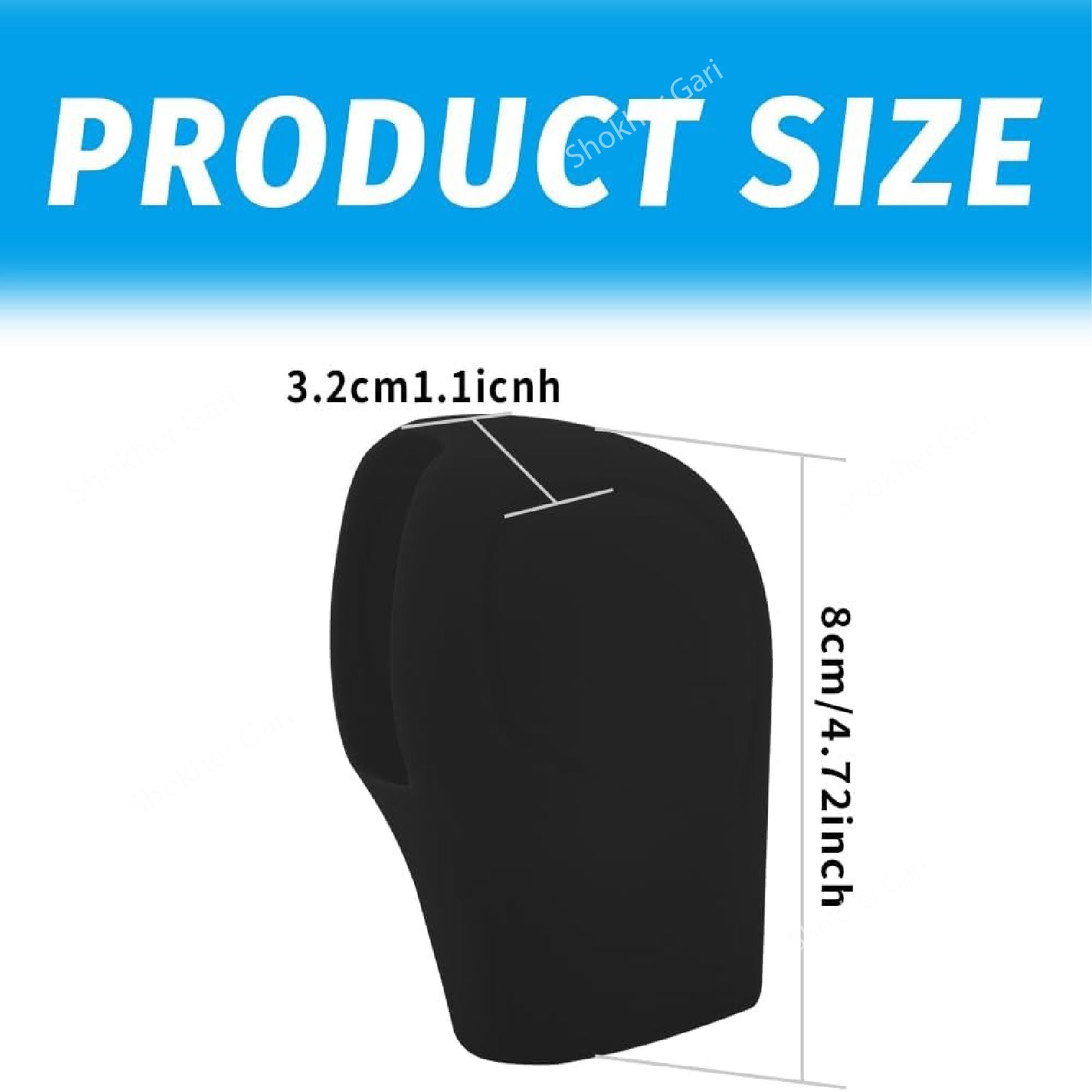 Silicone Car Gear Shift Knob Cover image 7