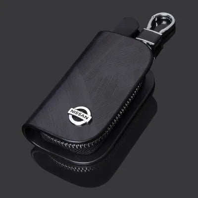 Pu Leather Remote and keychain for Luxurious Car image 3