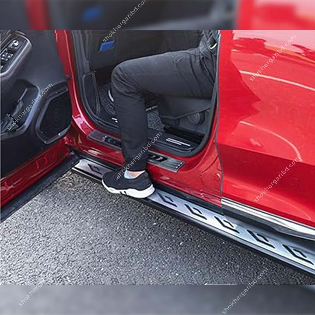 M/Y/P  Car Mid Size SUV Side Aluminum Foot Steps  2 pcs image 0