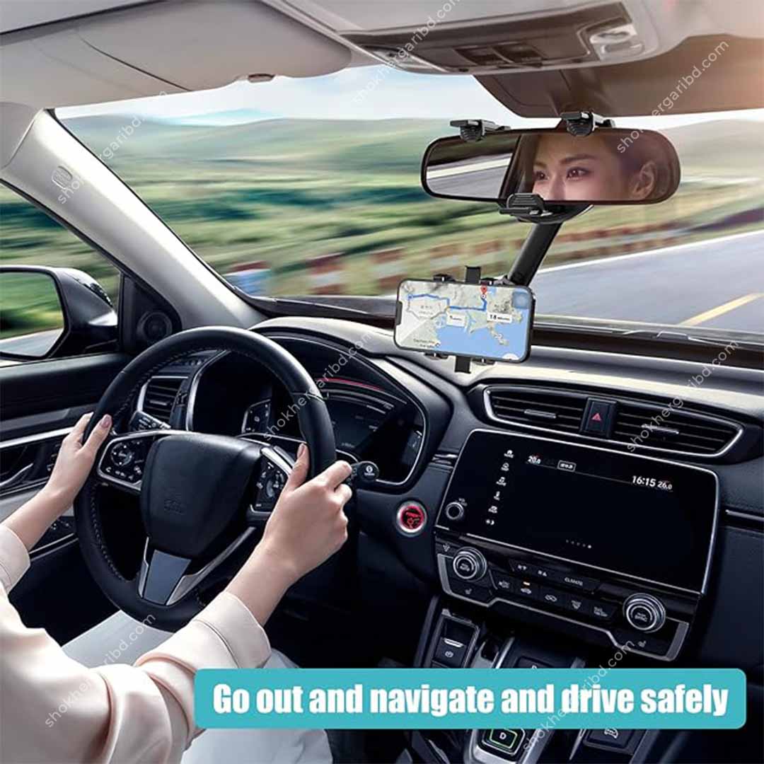 Car Rear View Mirror Mobile Holder MOXOM MX-VS72 image 3