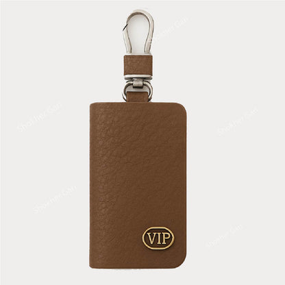 Pu Leather Remote and keychain for Luxurious Car image 14