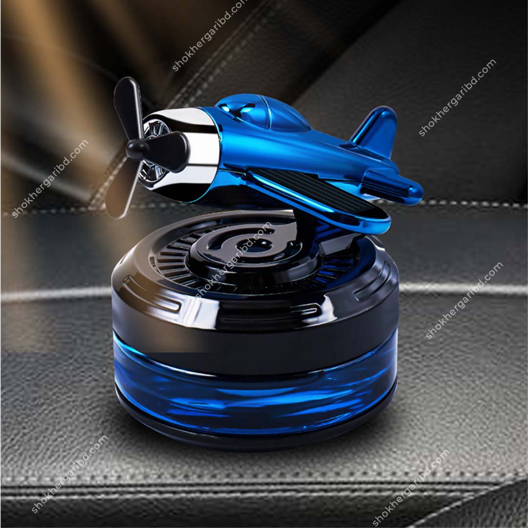 Foe Fighter Liquid Perfume Solar Rotating model Air Freshener - Blue image