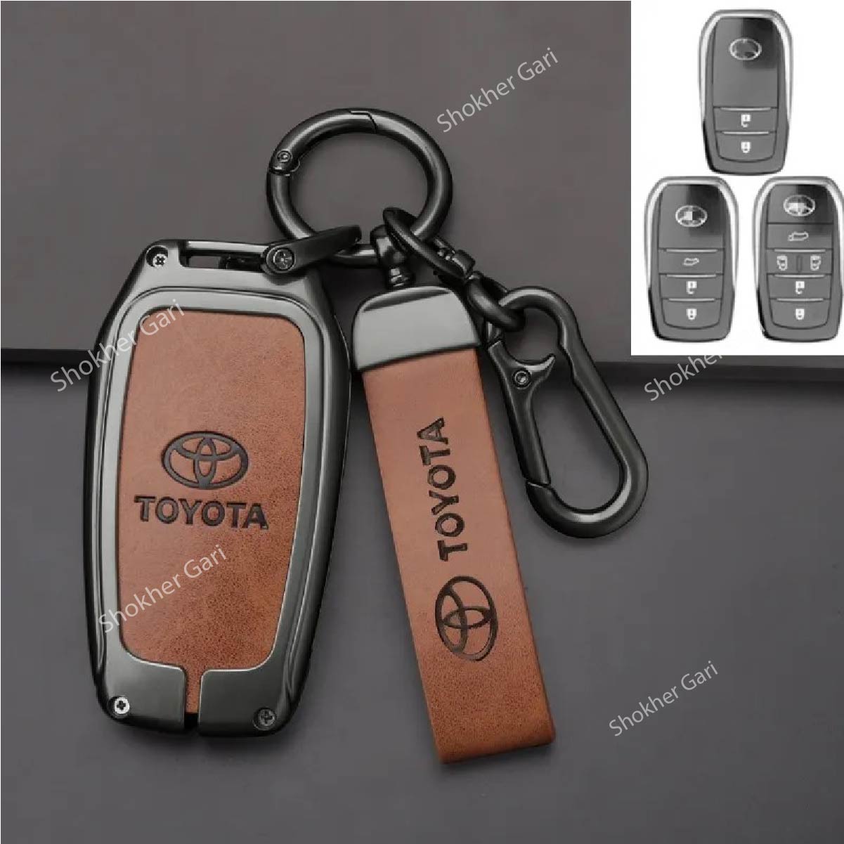 M/Y Car Key Fob Cover Case Shell Key Chain Remote Cover image 0