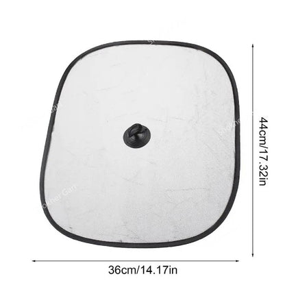 4pcs Car Window Sunshade Shield Window Curtain Folding image 3