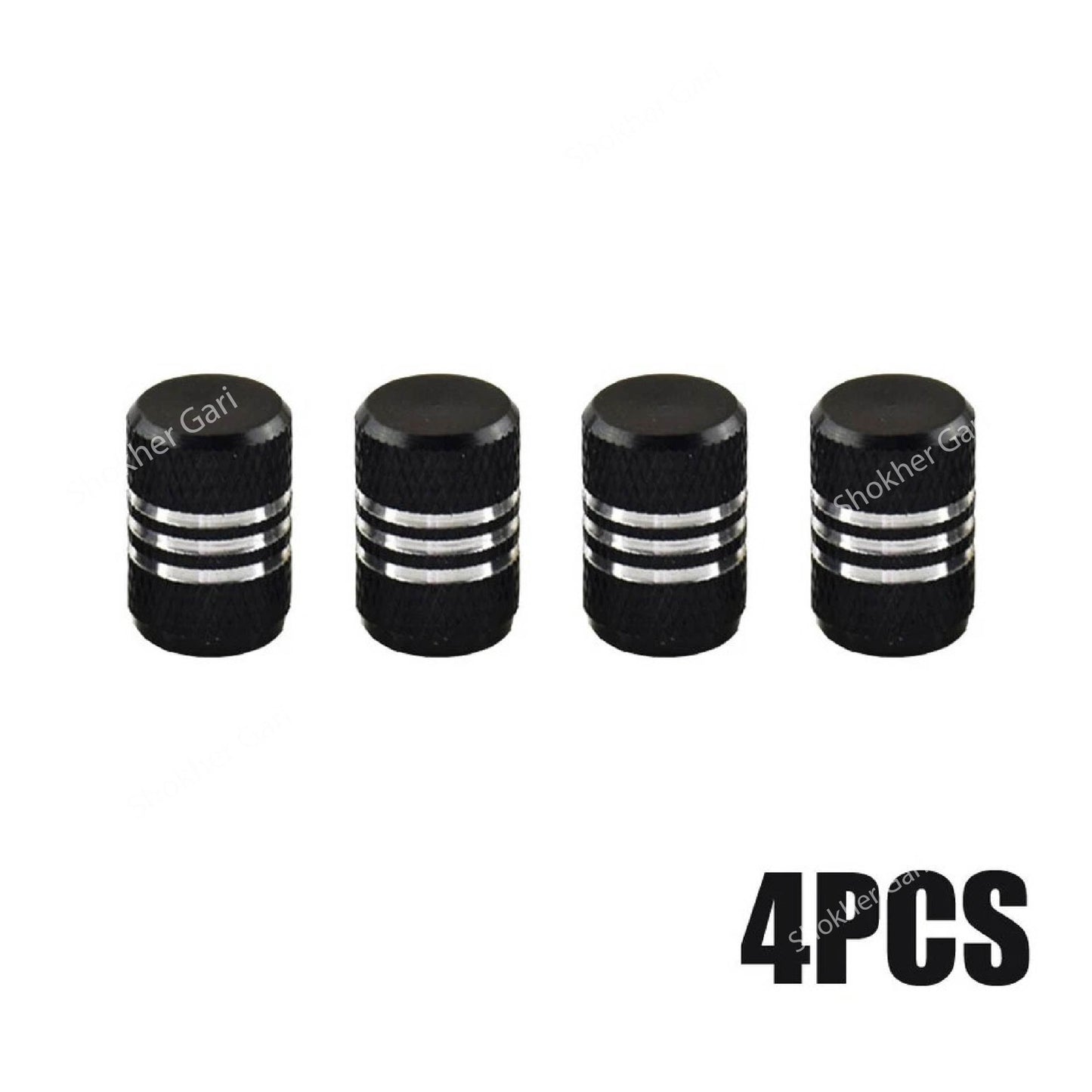 Car 4Pcs set Wheel Caps Nozzle Cap Aluminum image 6