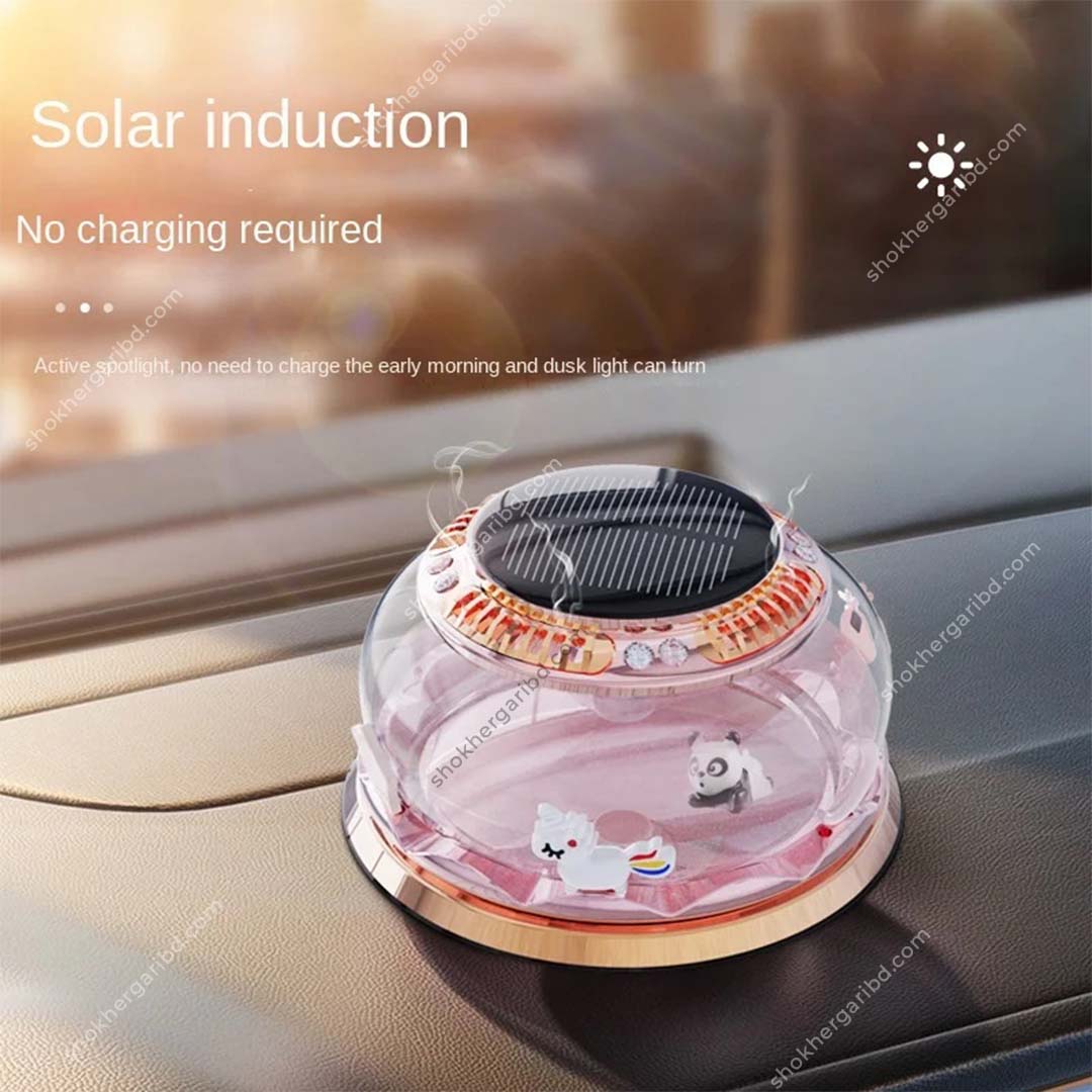 Car Cute Doll Style Solar Air Freshener 30ml image 0