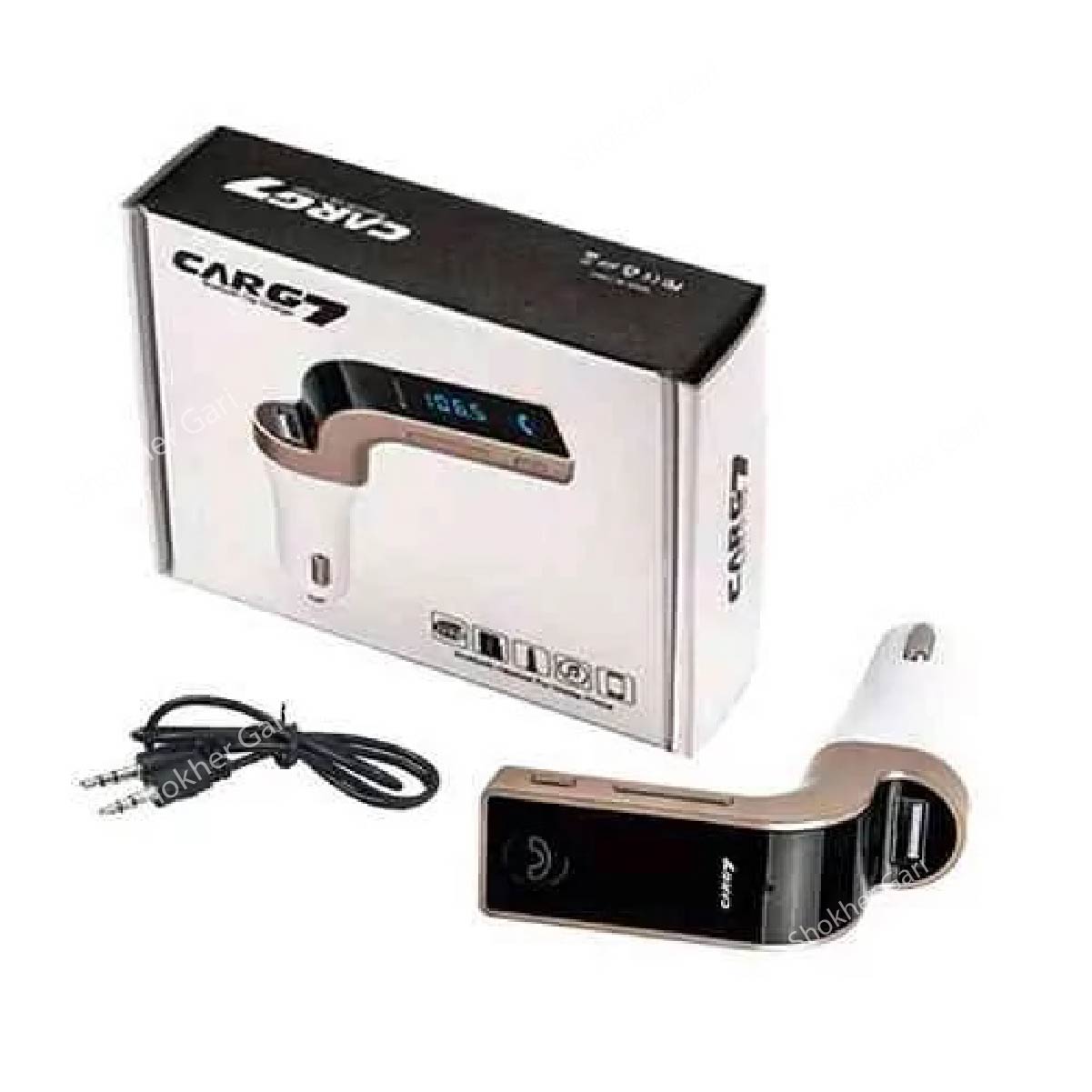 Wireless Bluetooth car FM transmitter- CARG7 F image 3