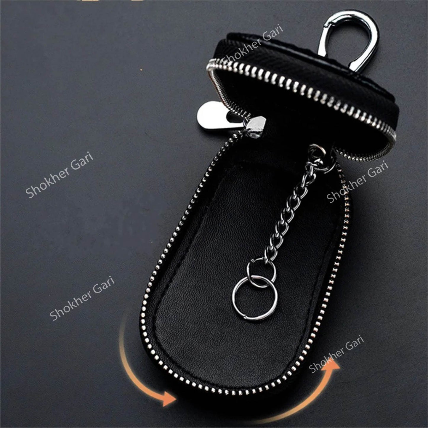 Crocodile Leather Key Holder image 2