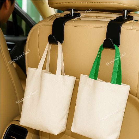 Back Seat Hanger 20Kg Load Capacity - 2pieces set image 0