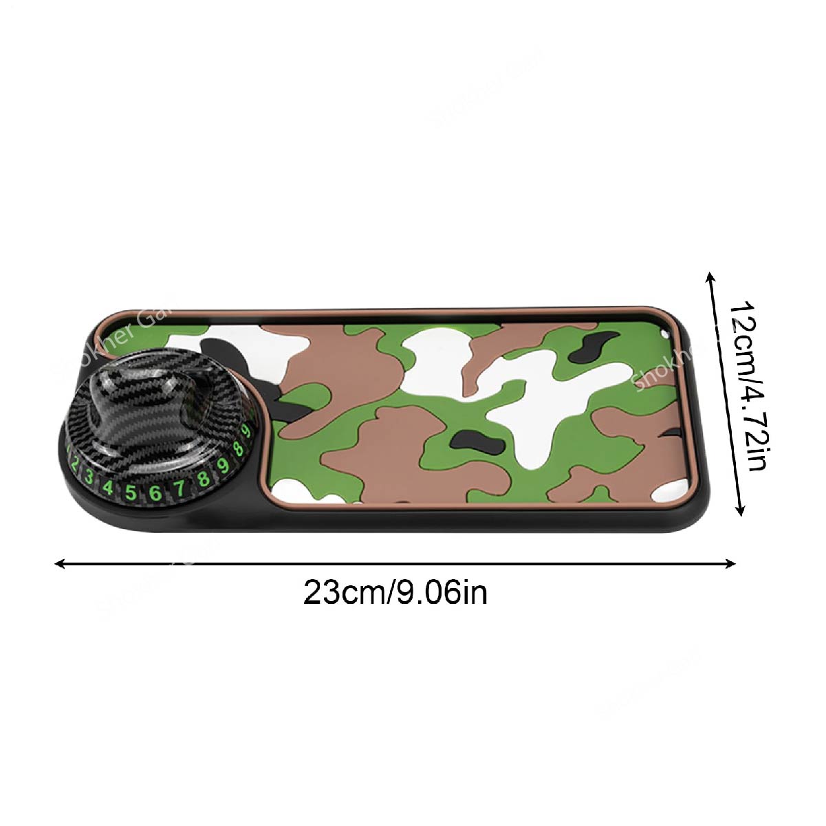 Car Army Design Three-In- Car Anti-Slip Mobile Mat image 1