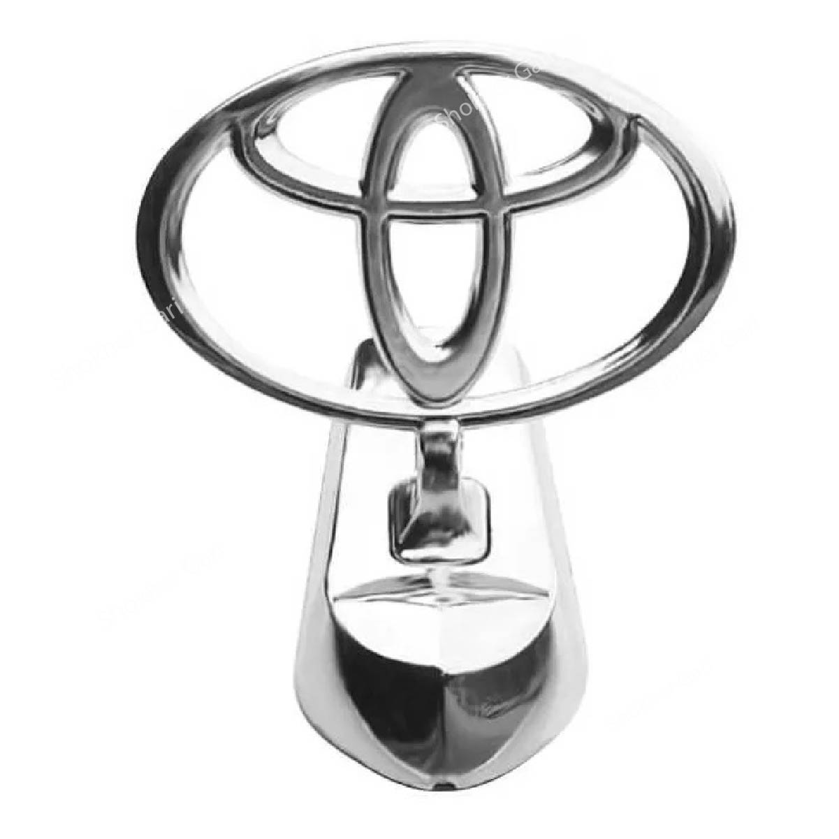 3D Metal Emblem For Car Bonnet- Car Hood stand Logo image 4