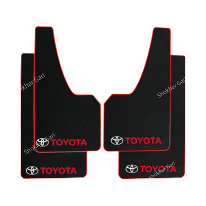 Universal Rubber Fit Soft Mudguard New Version 4 Pices – 1 Set image 7