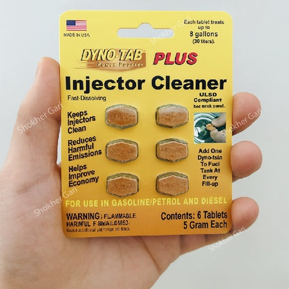 USA Dyno-Tab Plus Injector Cleaner 6 Tab Card image 4