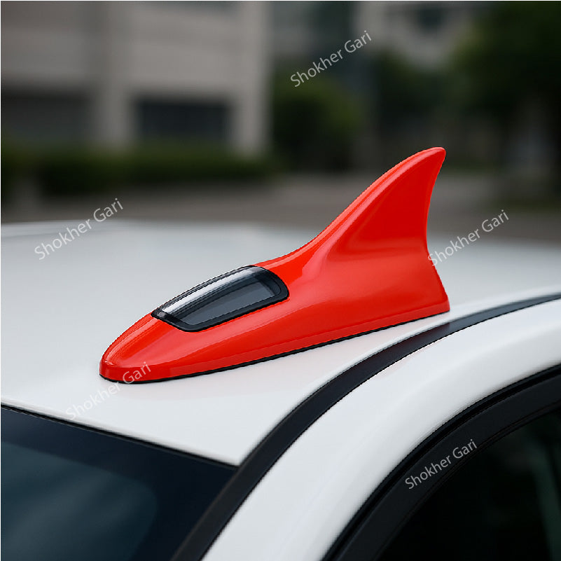 Solar Powered Car Shark Fin Antenna image 0