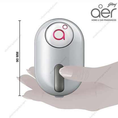 Godrej aer click Car Vent Air Freshener Kit Cool (10g) Gel image 3