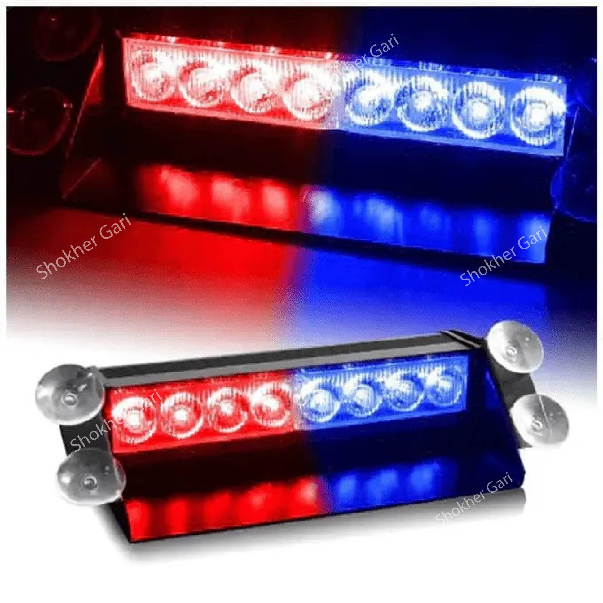 LED police car lights- Emergency vehicle lighting-6 bulbs image 2