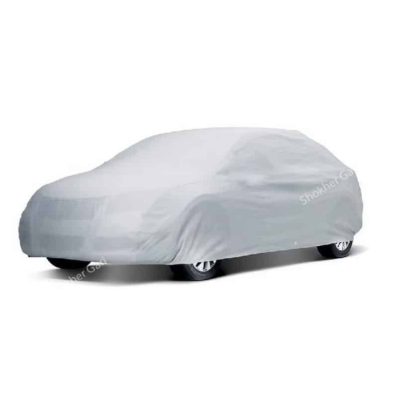 M/Y/P  Sedan / Mid SUV? SUV Car Body Cover- Heatproof , Dustproof and 90% Water Resistant Car Cover &amp; 100% Dustproof - 1890 TK, Silver image