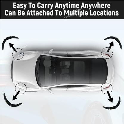 Car Corner TRD Bumper Protector Flexible plastic image 3