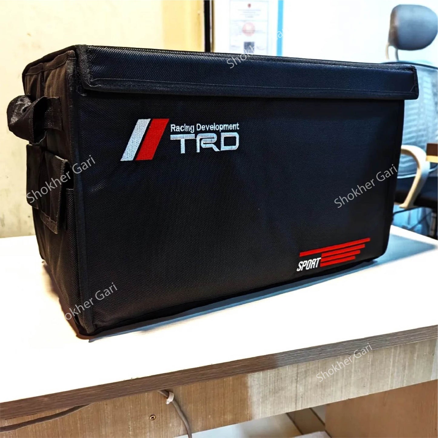 Car Trunk Organizer- Heavy Duty Car Trunk storage - TRD image
