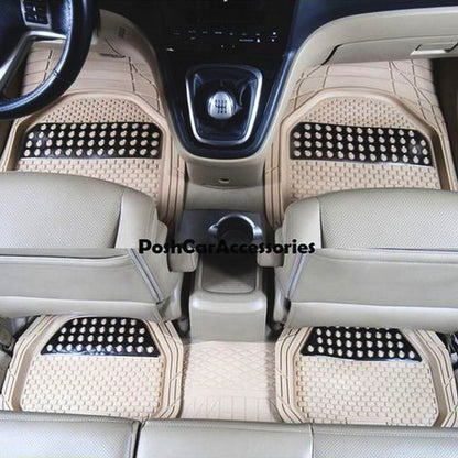Car Universal Foil Style Floor Mat 5Pcs Set image 5
