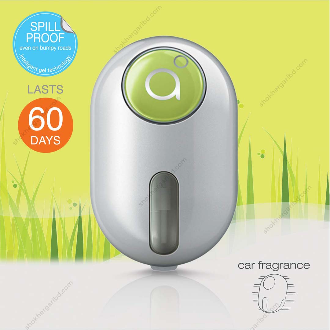 Godrej aer click Car Vent Air Freshener Kit Cool (10g) Gel image 5