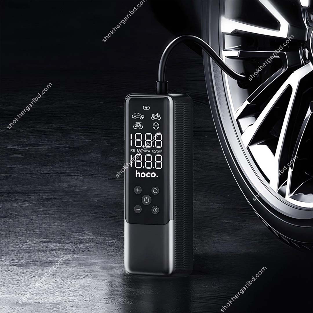 Hoco Zp5 Car Portable Smart Air Pump image 0