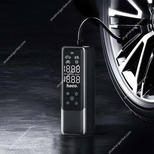 Hoco Zp5 Car Portable Smart Air Pump image 0