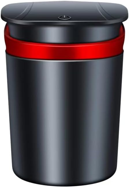 Car Sigarate Ashtray LED 1pcs - Red image