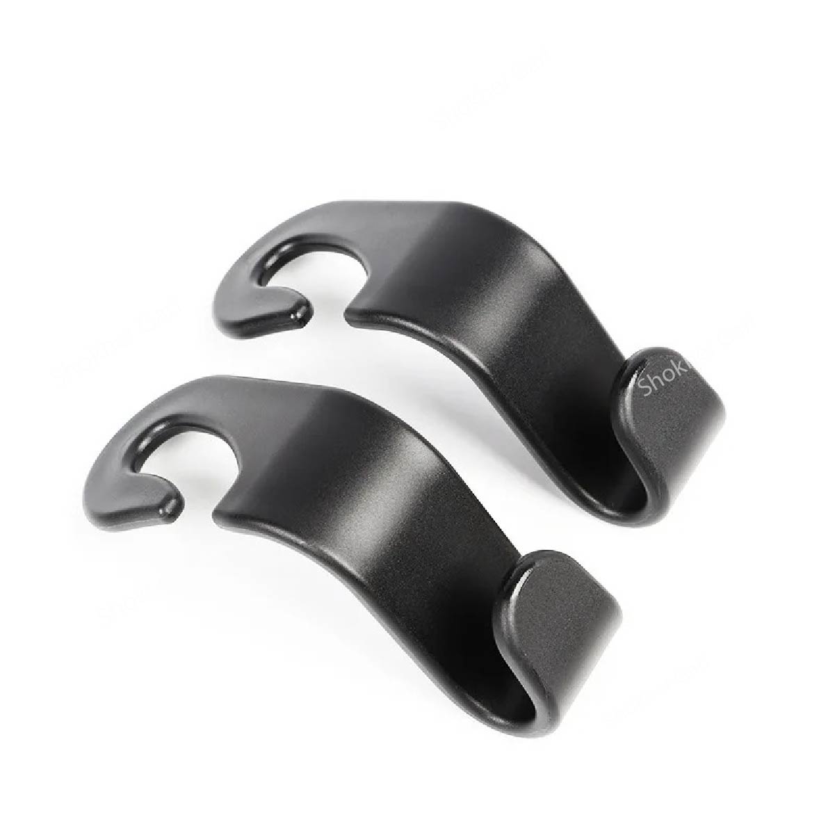 Back Seat Hanger 20Kg Load Capacity - 2pieces set - Black image