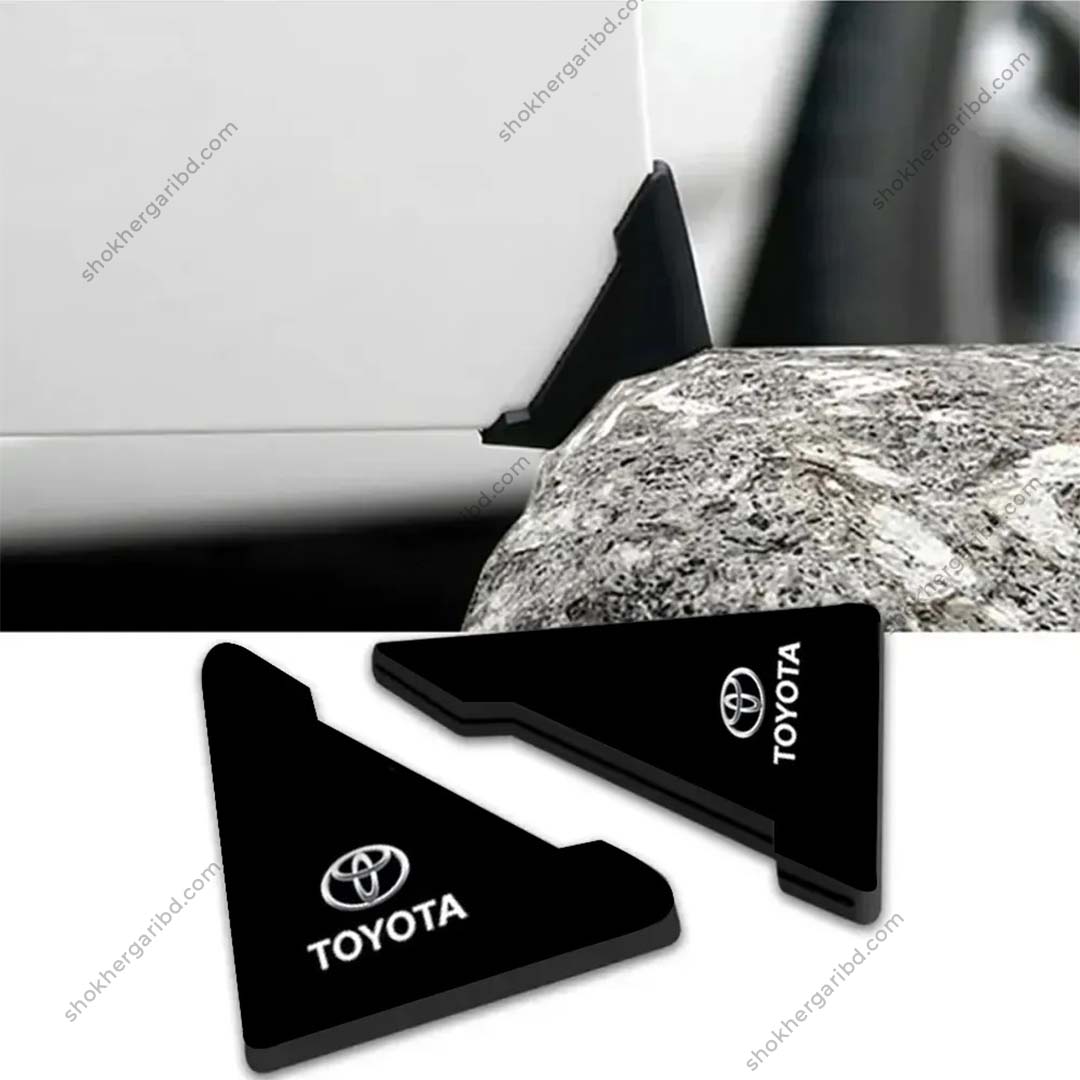 Car Door Corner Protector Black 2pcs