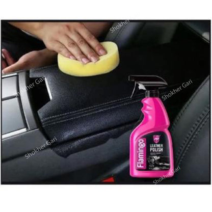 Flamingo Car Leather Polish 500ml image 2