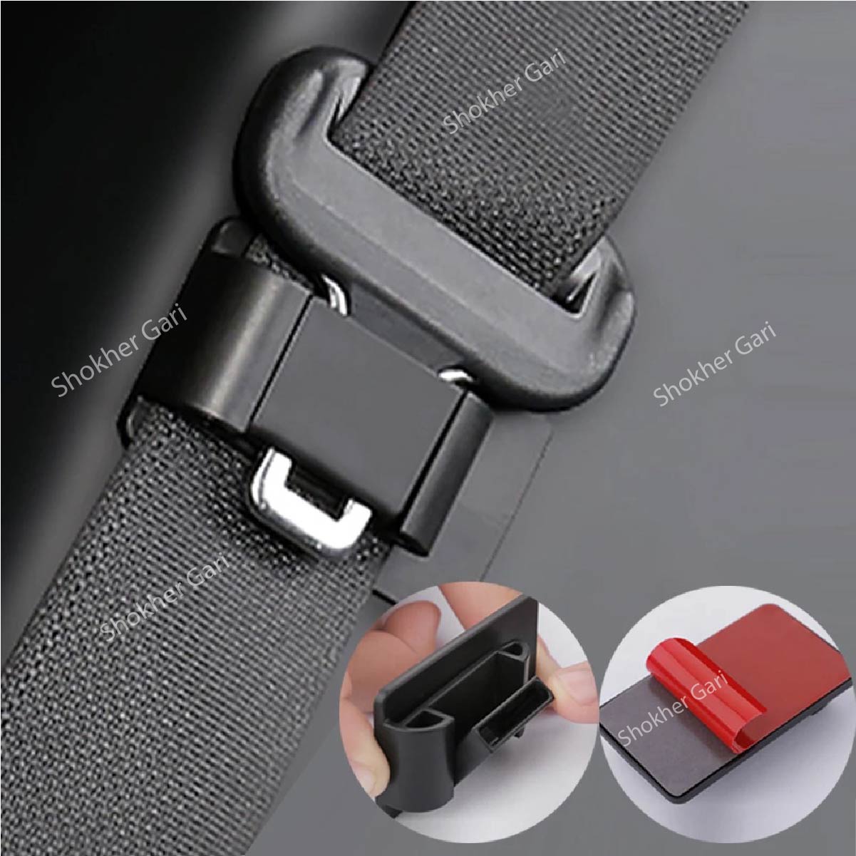 Car Seat Belt Limiter Buckle Non-slip Stopper Fixed image 4