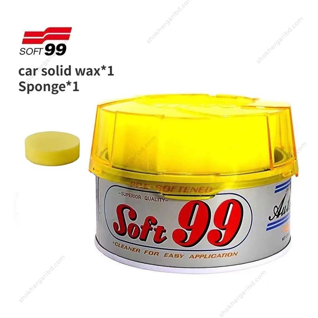 Soft99 Car Solid Wax Multifunctional Polish image 1