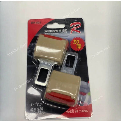 2Pcs Car Seat Belt Clip Extender Safety Seatbelt Lock Buckle image 3