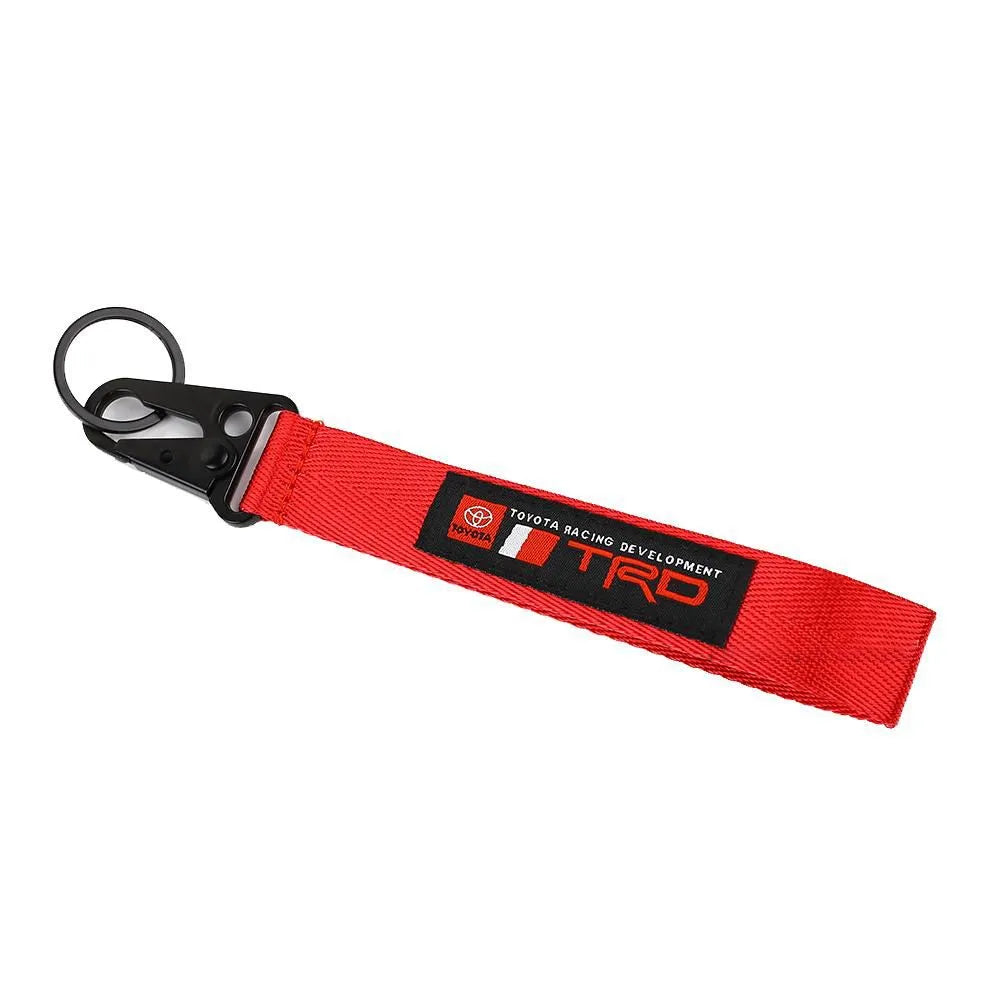 Keyring for Toyota TRD -  stylish Car key holder- 3 Colours - Red image