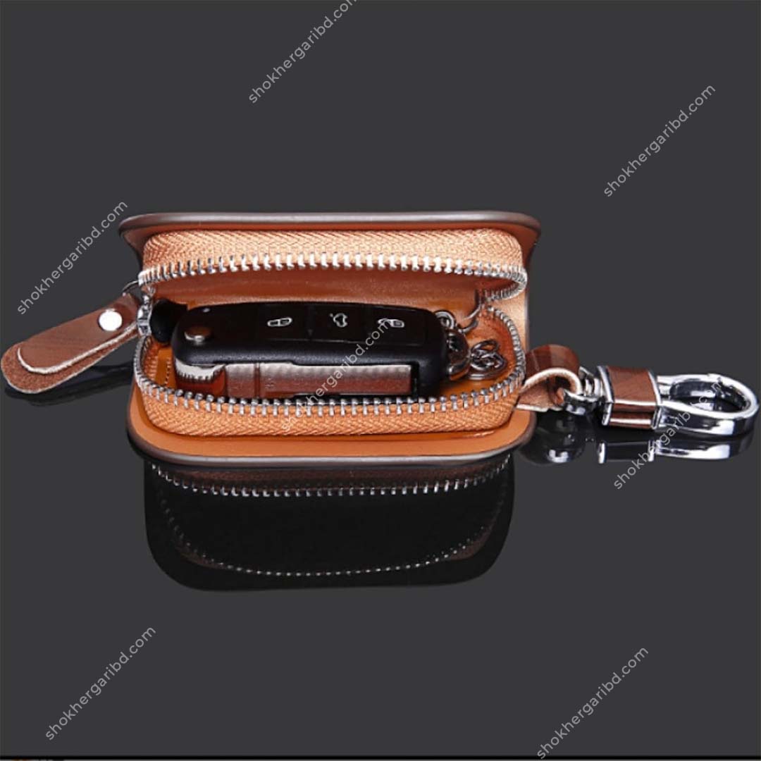 Stylish Toyota PU leather Remote Cover. image 4