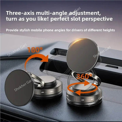1Pcs Round Shape Magnetic Car Phone Holder Multi-functional image 3