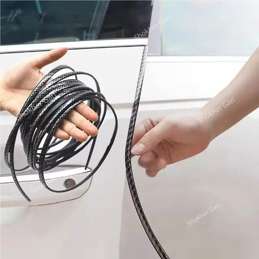Electroplating rubber strip car door guard 16.4 FT image 0