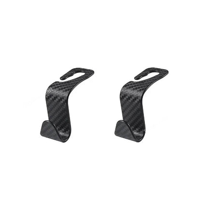 Back Seat Hanger 20Kg Load Capacity - 2pieces set - Carbon image