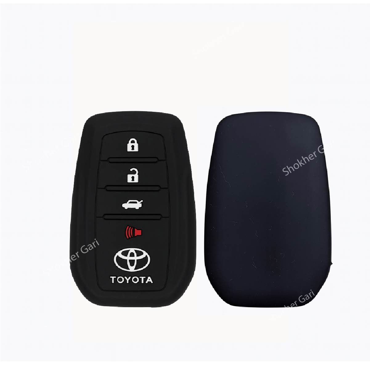 M/Y Silicone Car Key Cover for 100+ Car Model Remote Cover - Yaris Cross image
