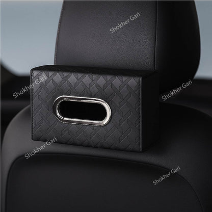 1Pcs Car Seat Back Tissue Box Holder image 1