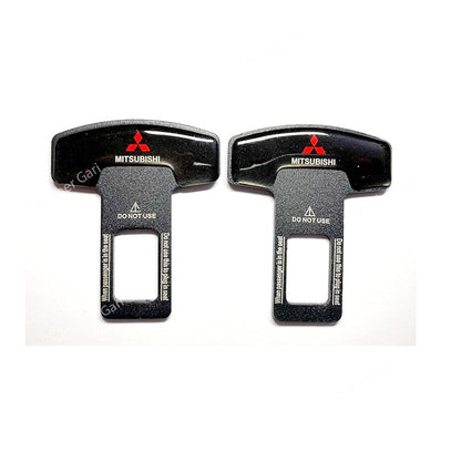 Car Seat Belt Alarm Stopper Clip 02 2pcs set - Mitsubishi image