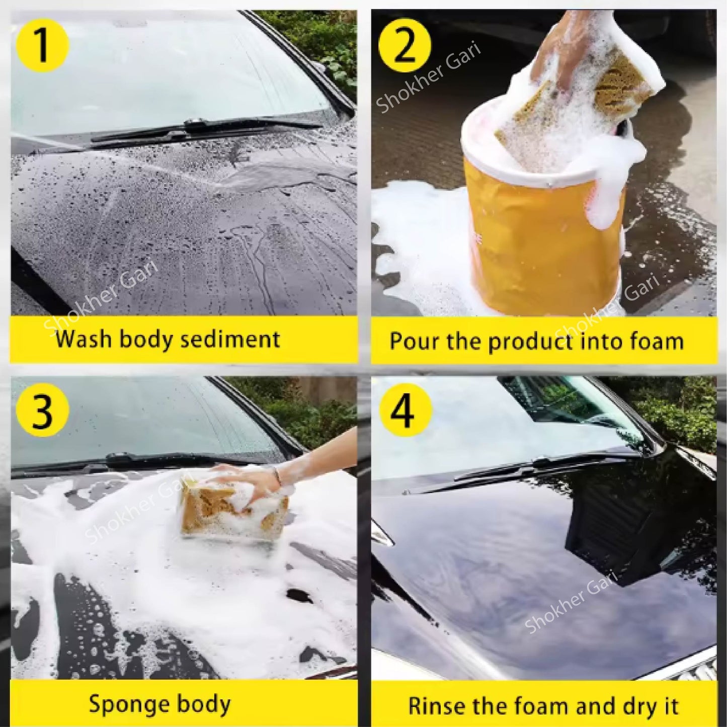 Getsun Super Cleaner Car Shampoo image 1