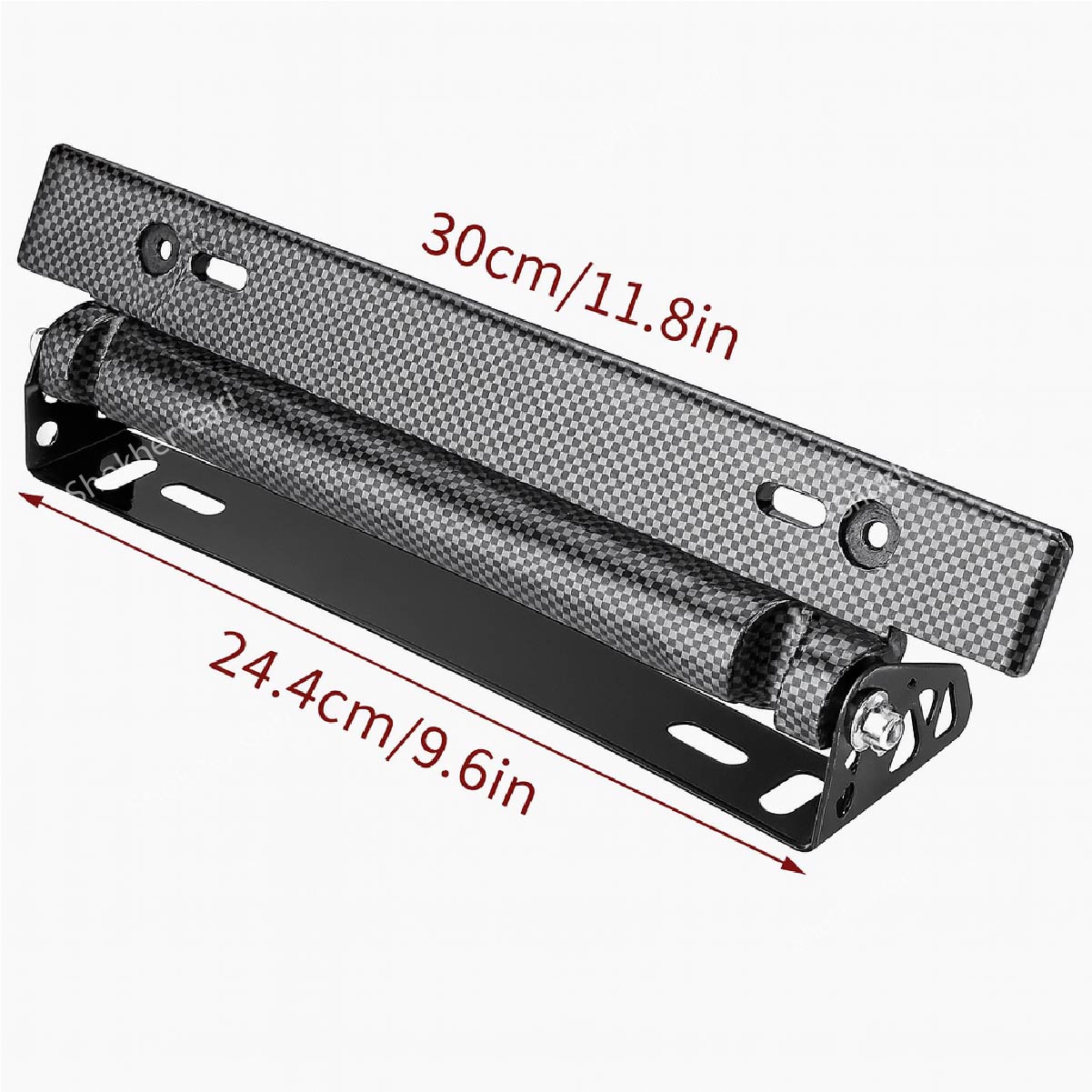 1peice Carbon fiber license plate holder- Car Hanging plate holder image 3