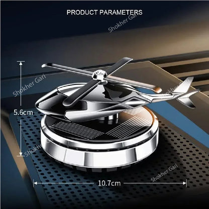 SEADEAR Helicopter Solar Perfume and Showpiece image 4