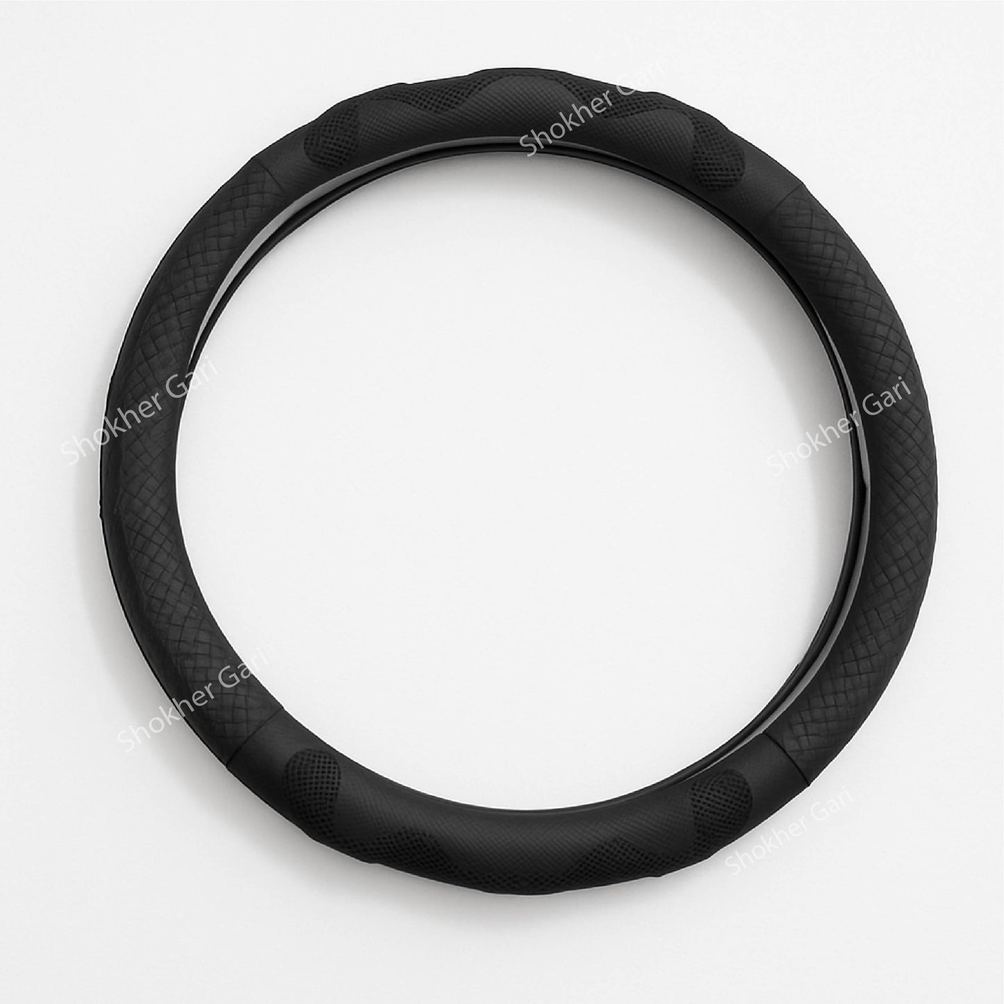 3 in 1 Car Luxury Steering Wheel Cover image 2