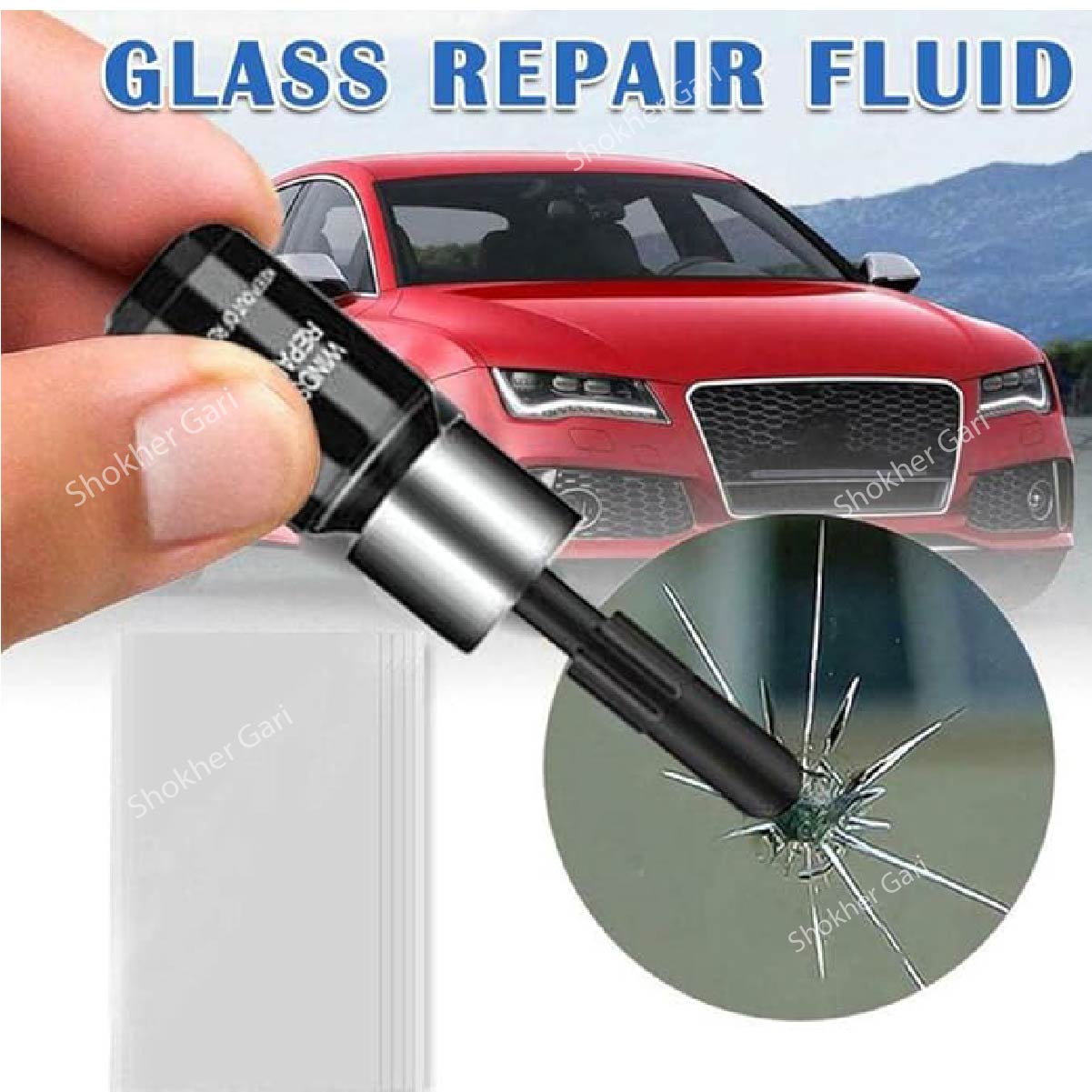 Car Windshield &amp; Repair Fluid Kit 3ml